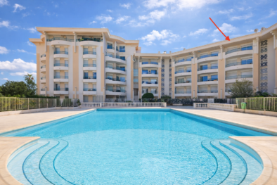 HB Aan Zee Apartment Top Floor Port Fréjus with harbor view and swimming pool